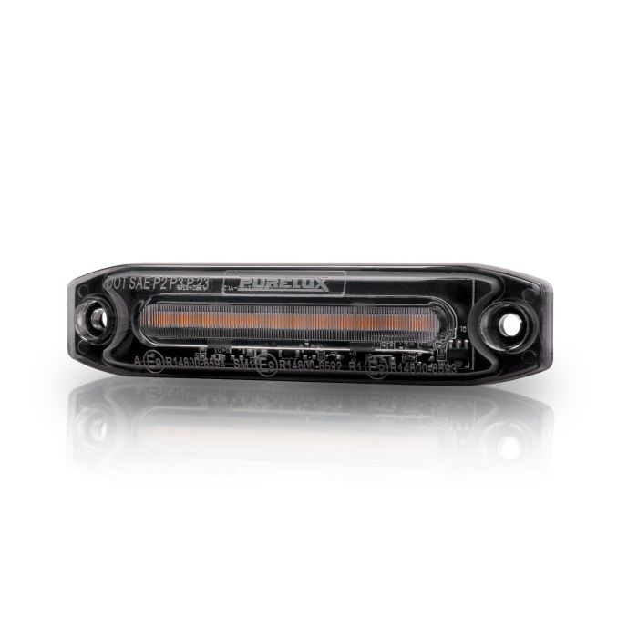 Purelux Specter 12X Dark Amber LED Clearance Light 12V 24V 6W 102mm