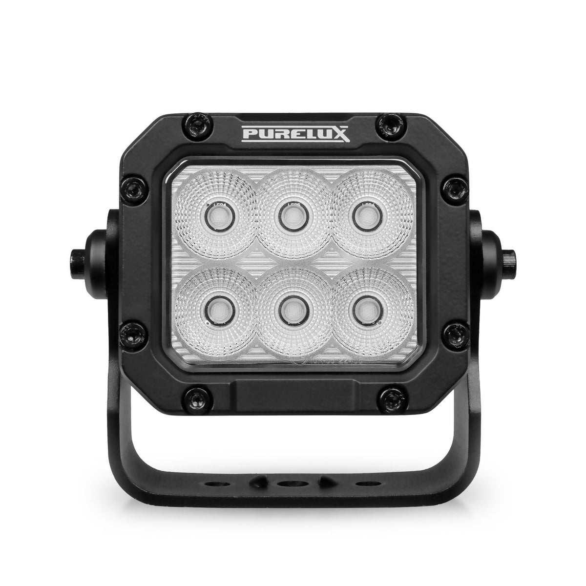 Faro de trabajo LED Purelux 60 HD Gen2 14 cm 60 W cuadrado haz ancho