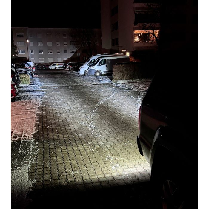 Purelux Terrain Black Slim 16cm 30W LED Work Light.