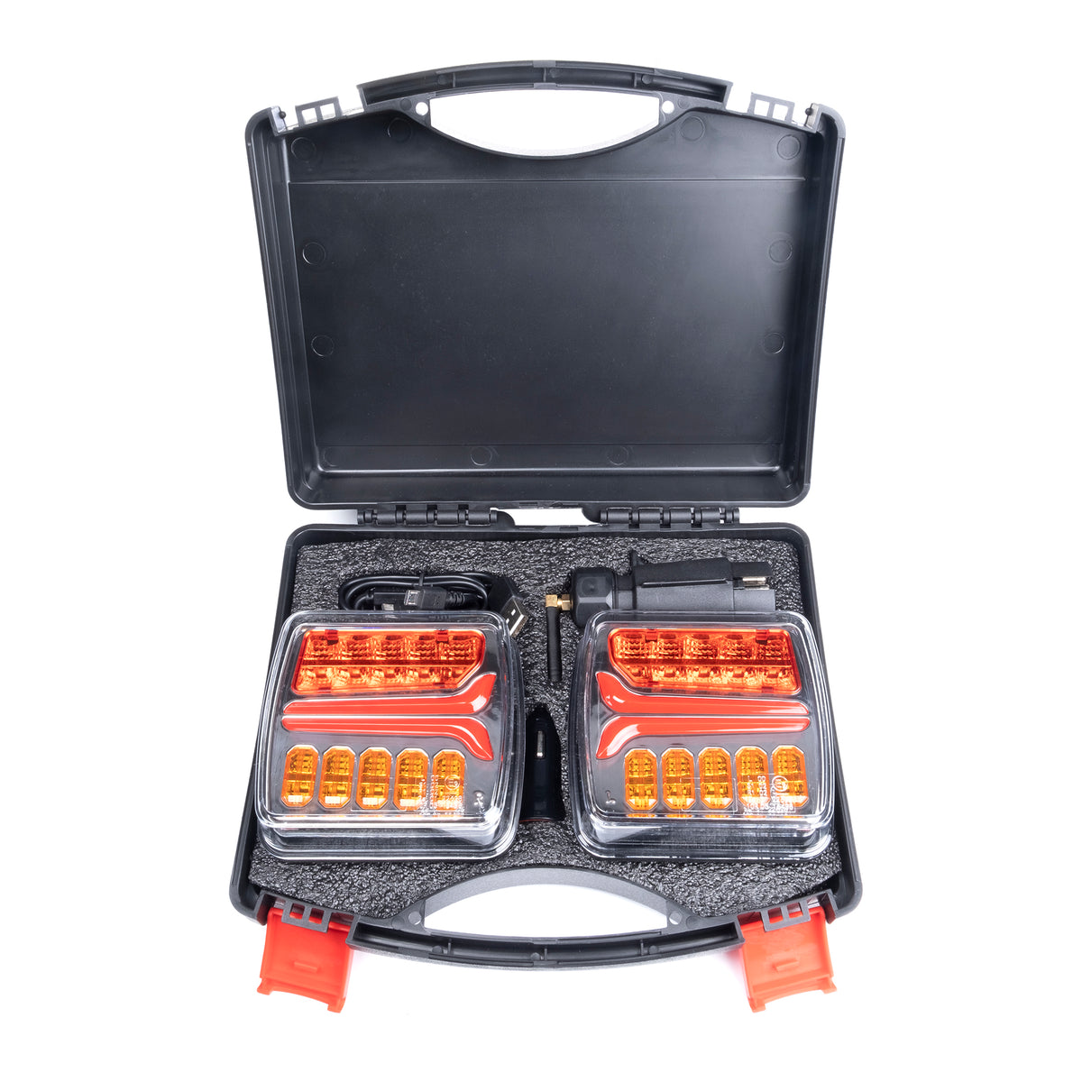 Set de luces LED traseras inalámbricas magnéticas para remolque Purelux