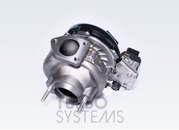Turbocompresor Upgrade con control de presión electrónico TurboSystems HTD2872 para BMW 3.0d M57 E46 / E83