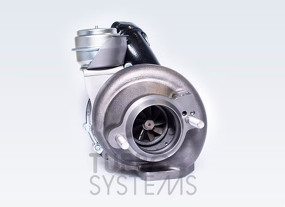 Turbocompresor Upgrade con control de presión por vacío TurboSystems HTD2872 para BMW 3.0d M57 E46 / E83