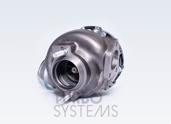 Turbocompresor Upgrade con control de presión por vacío TurboSystems HTD2872 para BMW 3.0d M57 E46 / E83