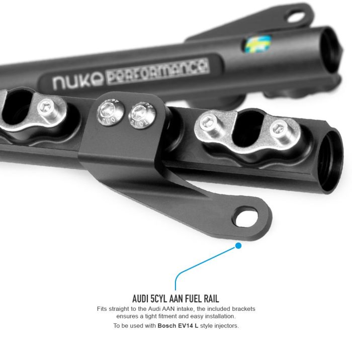 Nuke Performance Fuel Rail for Audi 5-cylinder 20V AAN
