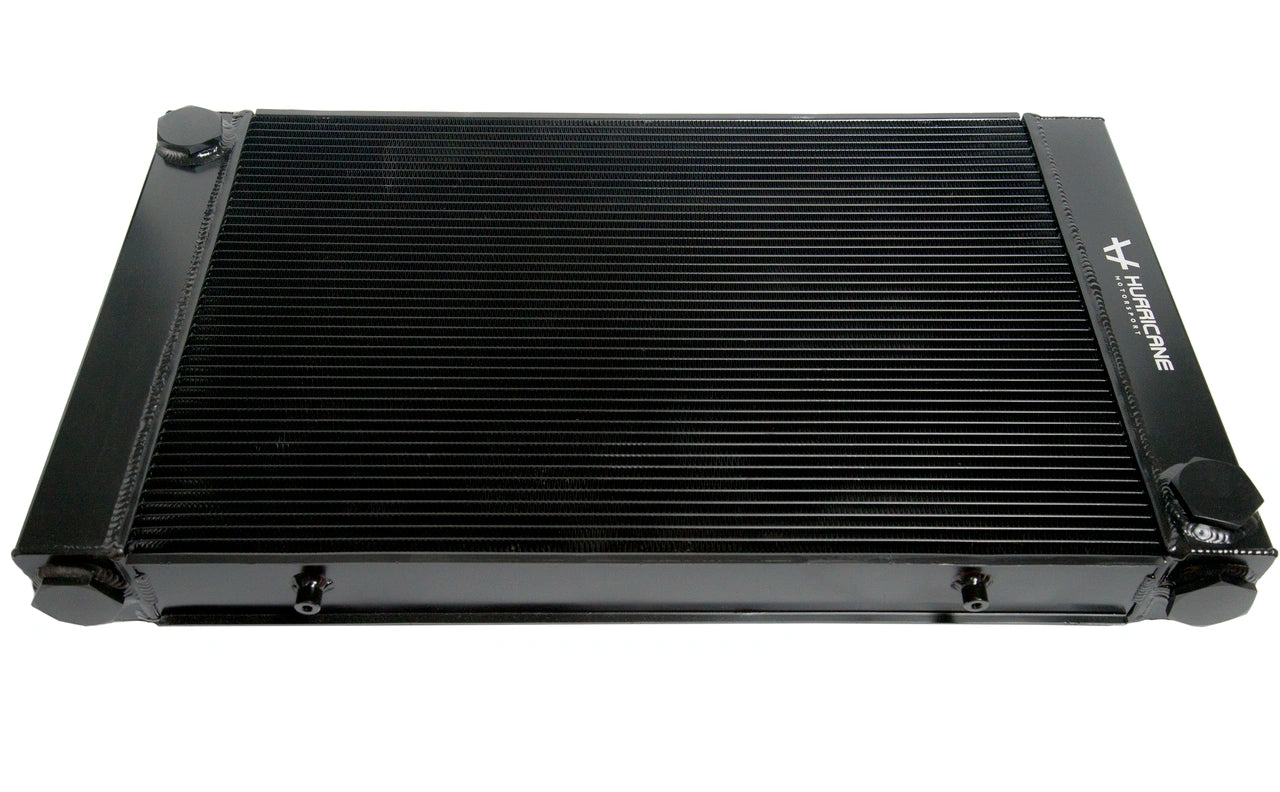 Radiador de Hurricane 800x450mm High Flow An20 Universal (Negro)