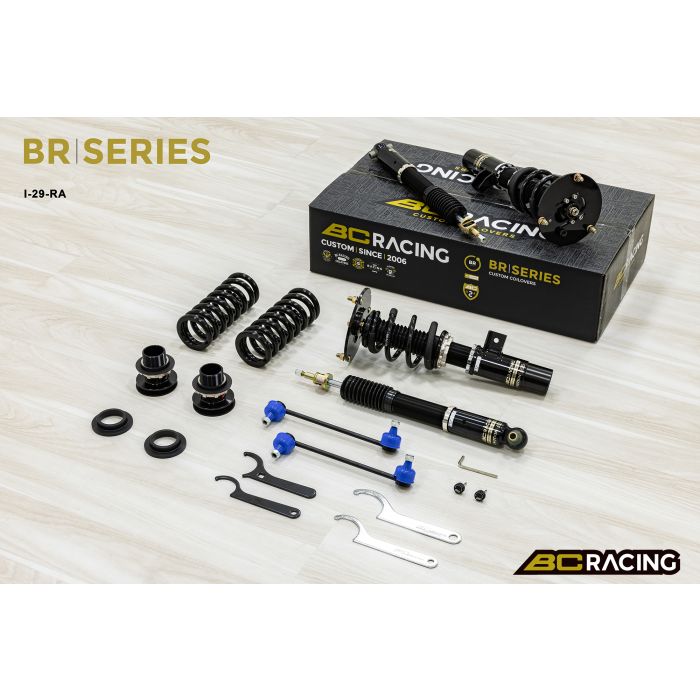 Amortiguadores BC Racing I-29-BR-RA para BMW Serie 3 Sedán F30 2012+ (3 tornillos)