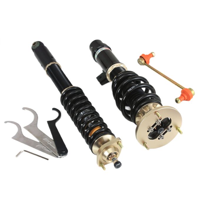 BC Racing I-31-BR-RH Shock Absorbers for BMW 3 Series E46 1998-2006 (Adjustable Rear Shock)