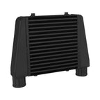 Intercooler 280x280x76mm FMIC.EU Upward Inlet/Outlet, black.