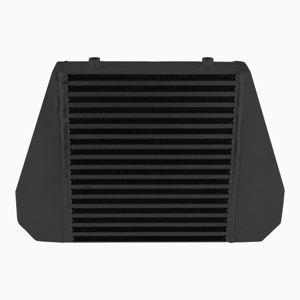 Intercooler 280x300x76 mm FMIC.EU entrada/salida trasera negro