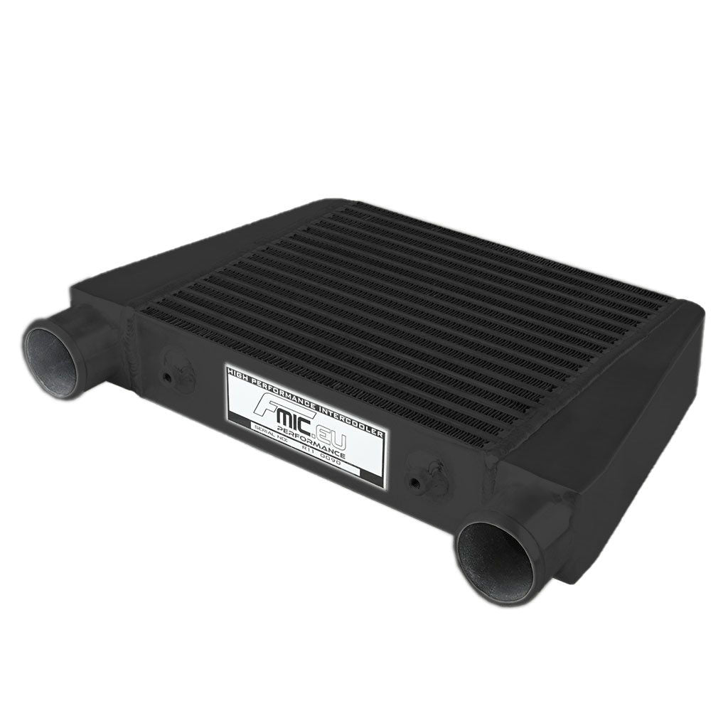 Intercooler 330x280x76 mm FMIC.EU entrada / salida arriba negro