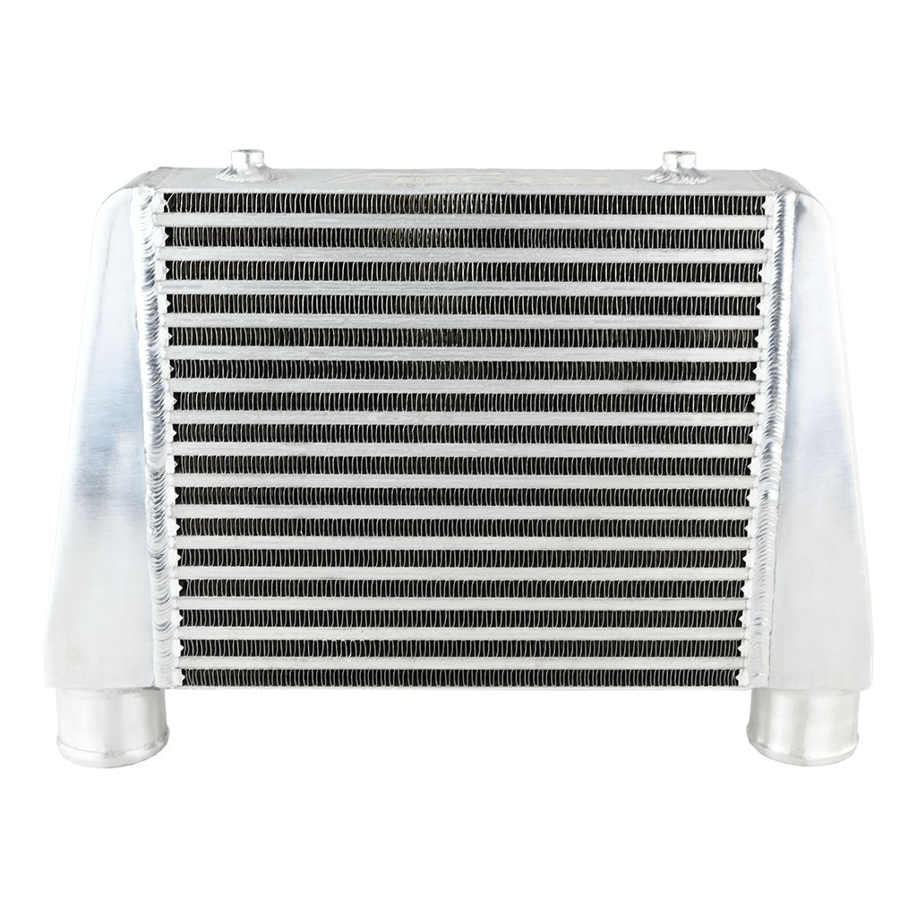 Intercooler 330x280x76 mm FMIC.EU entrada / salida superior