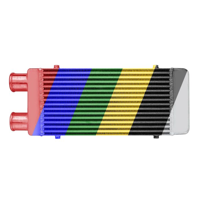 Intercooler 450x230x65 mm, one side, color FMIC.EU
