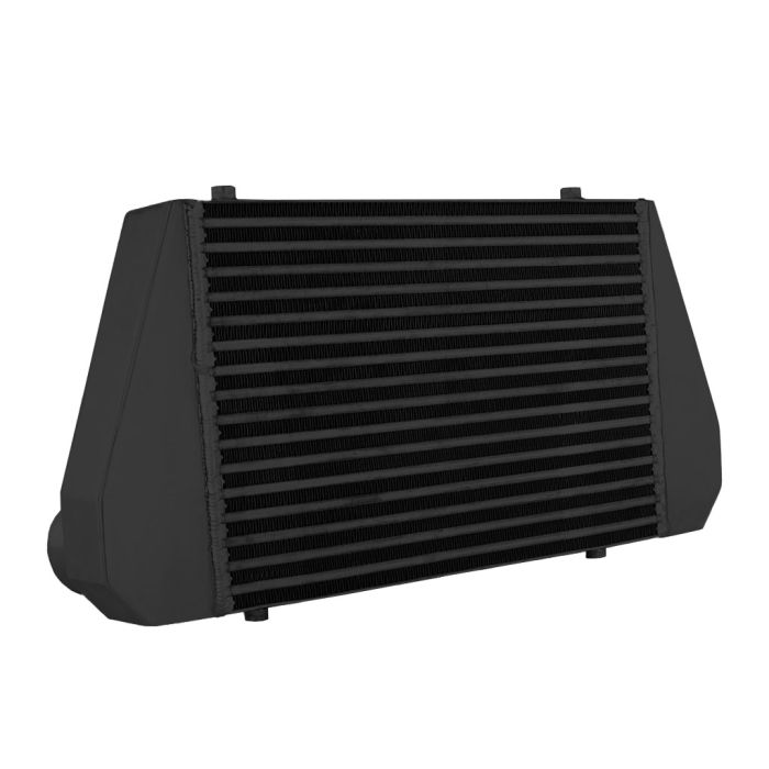 Intercooler 450x300x76mm FMIC.EU Entrada/Salida Trasera Negra