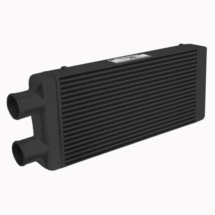 Intercooler de 600x300x100 mm, un lado, negro, FMIC.EU