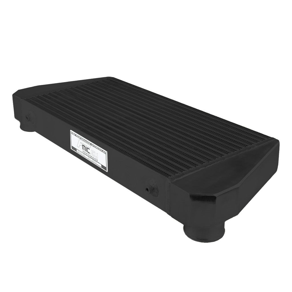 Intercooler 600x300x76 mm FMIC.EU entrada / salida trasera negro