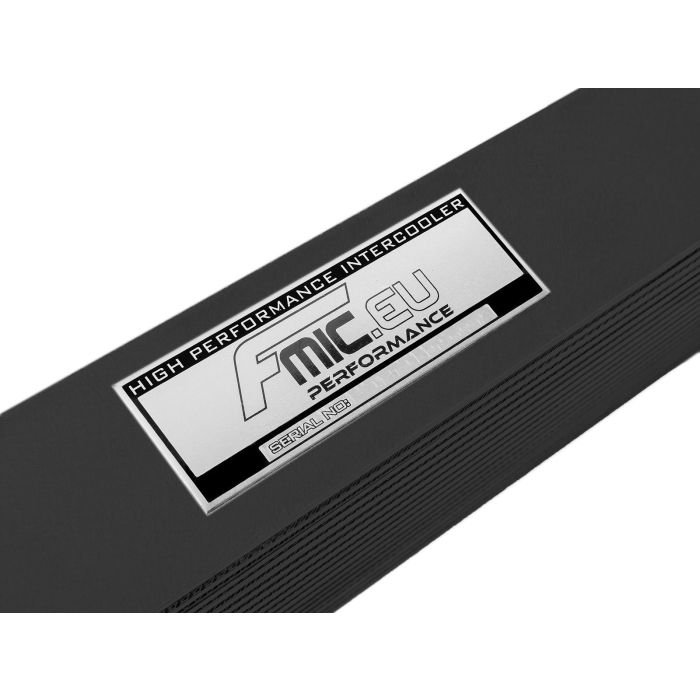 Intercooler 600x300x76 mm, single-sided, black, FMIC.EU