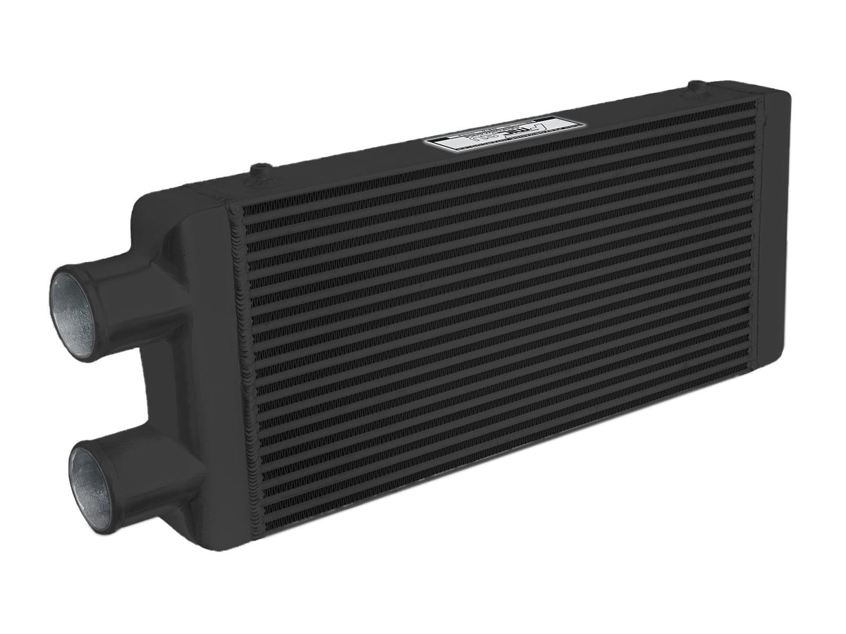 Intercooler 600x300x76 mm de un solo lado negro FMIC.EU