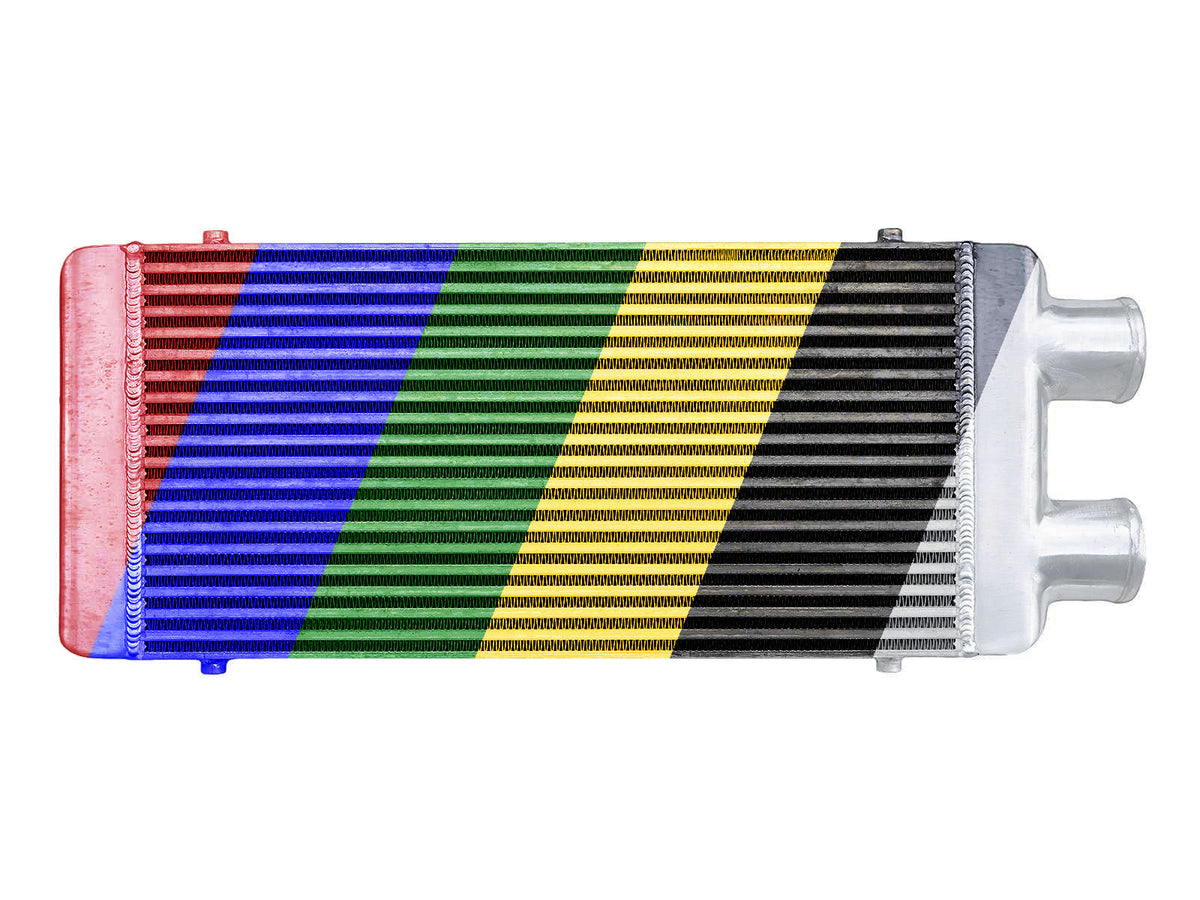 Intercooler 600x300x76 mm de un solo lado color FMIC.EU