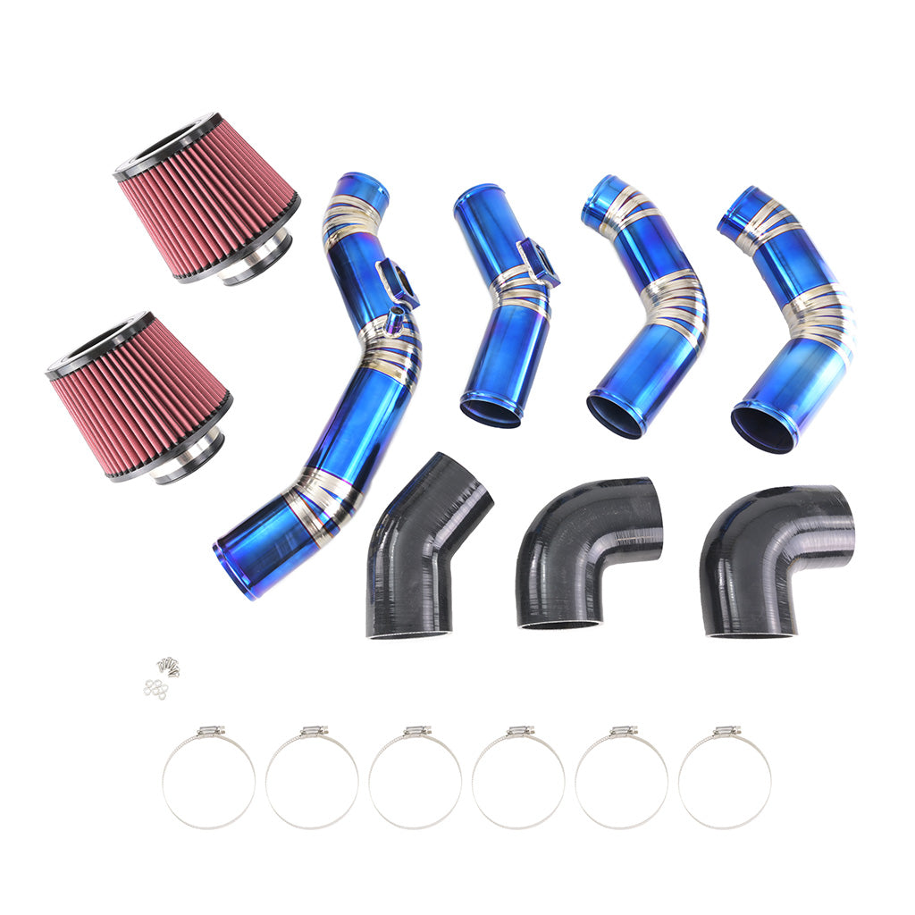 Kit de admisión de titanio FMIC.EU para BMW S55 F87 M2C F80 M3 F82 M4 2015-2018