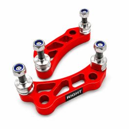 CLM steering angle adapters for BMW E46 - Red