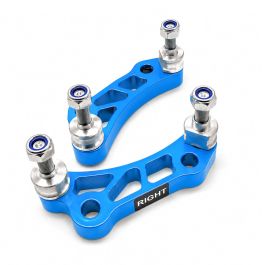 CLM steering angle adapters for BMW E46 - Blue