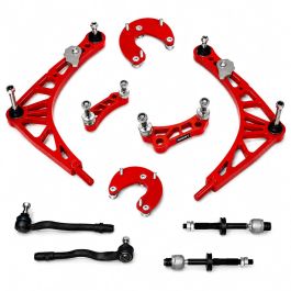 CLM Basic steering angle lock kit for BMW E30 - Red