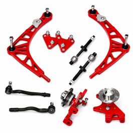CLM steering angle lock kit for BMW E36 Red