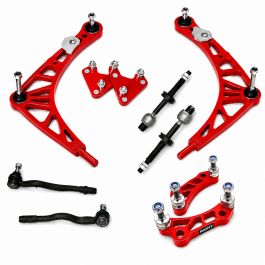 CLM Basic steering angle lock kit for BMW E36 - Red