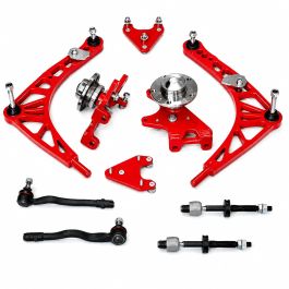CLM steering angle lock kit for BMW E46 Red