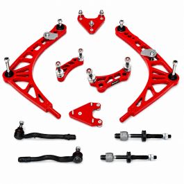 CLM Basic steering angle kit for lock BMW E46 - Red