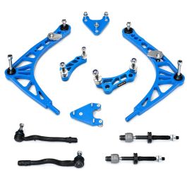 CLM Basic steering angle lock kit for BMW E46 - Blue