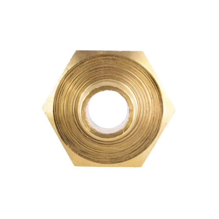 1/2" to 14 mm brass push-fit adapter.