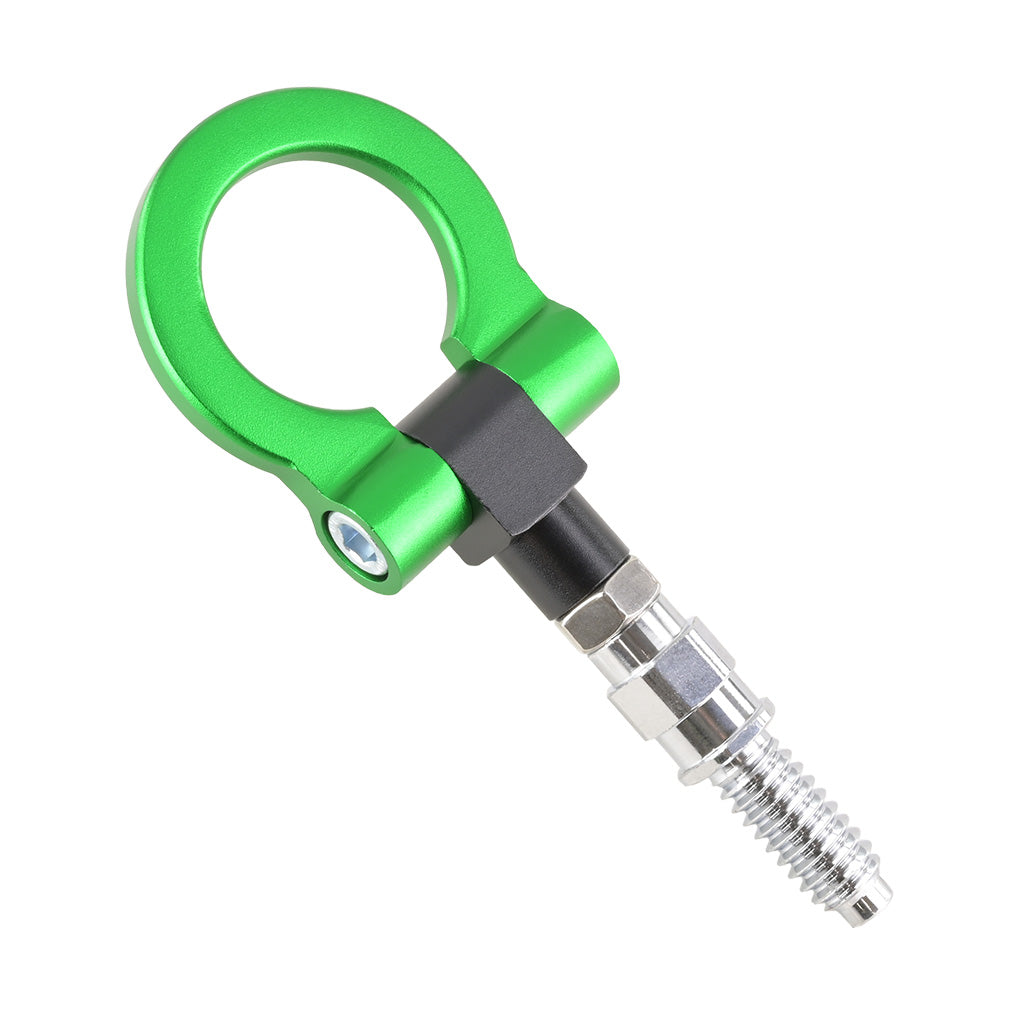 Gancho de remolque redondo Jr.Spec M16x3,0 verde