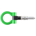 Gancho de remolque redondo Jr.Spec M16x3.0 verde