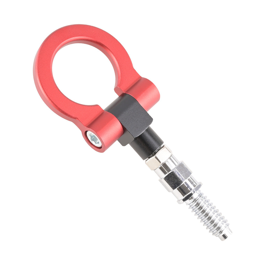 Gancho de remolque redondo Jr.Spec M16x3.0 rojo
