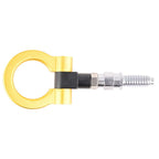 Gancho de remolque redondo Jr.Spec M16x3.0 amarillo