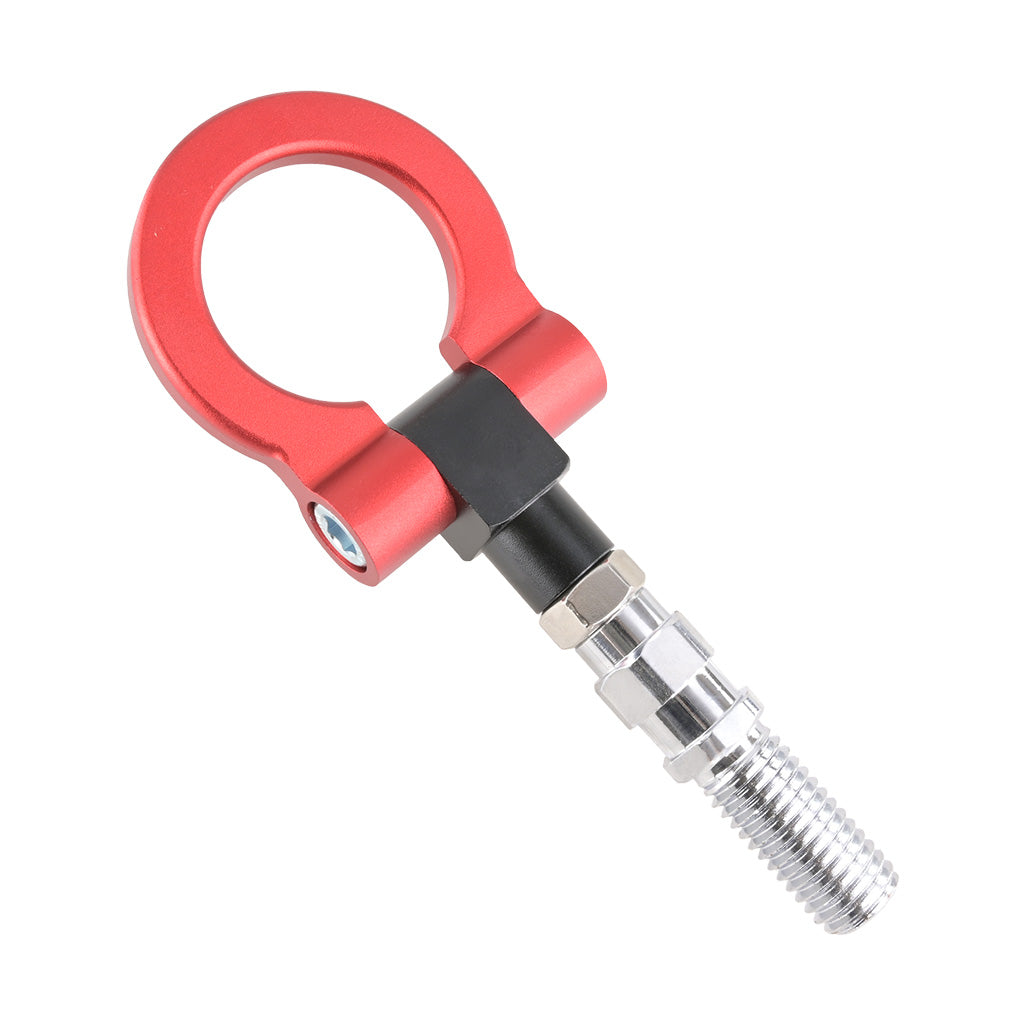 Gancho de remolque redondo Jr.Spec M18x2.5 rojo
