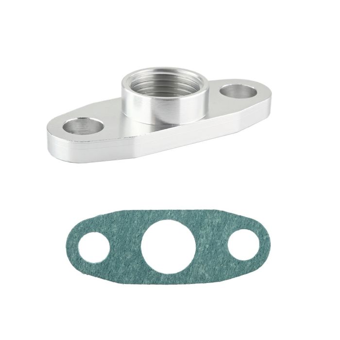 1/2 NPT Female Oil Drain Flange for Garrett GT40–GT55 Turbochargers