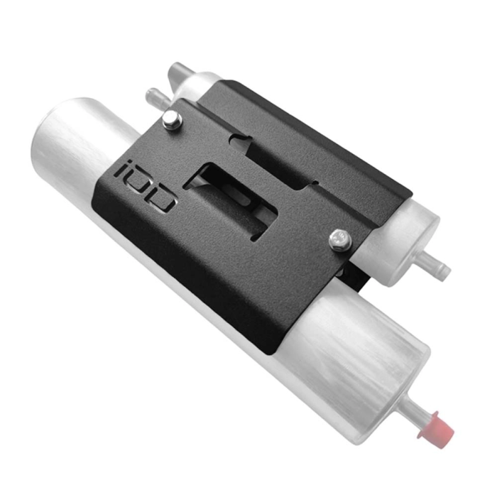 IOD Performance fuel pump and fuel filter bracket