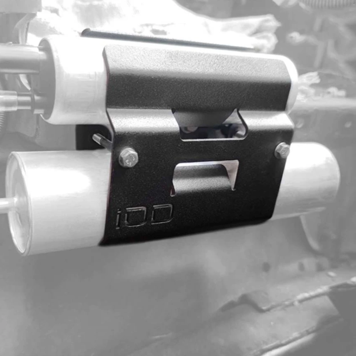 IOD Performance fuel pump and fuel filter bracket