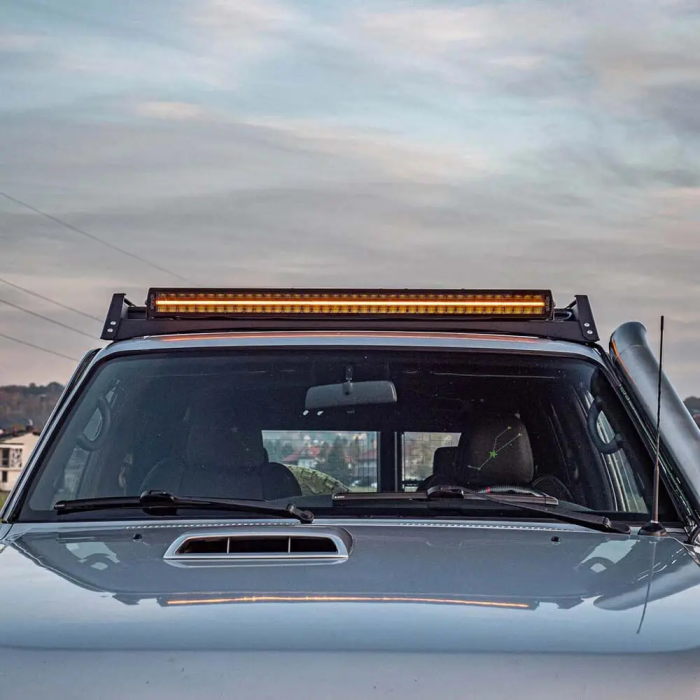 Baca de techo larga de aluminio sin iluminación IOD Performance para Nissan Patrol Y61 LWB