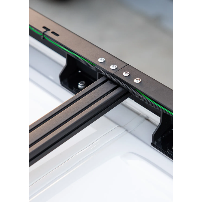 Portaequipajes de techo de aluminio IOD Performance para MAN TGE L4H3 y VW Crafter L4H3