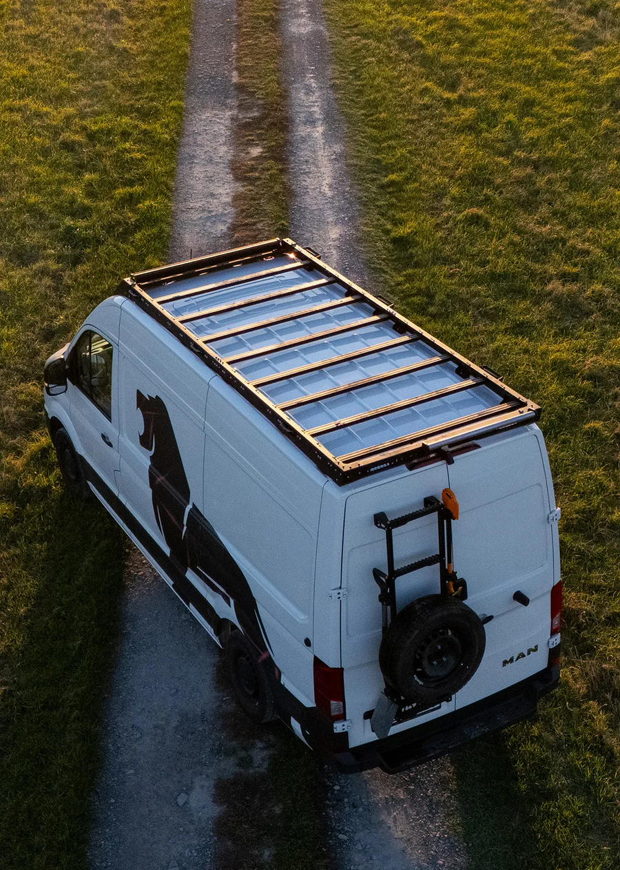 Baca de aluminio IOD Performance para MAN TGE L4H3 VW Crafter L4H3