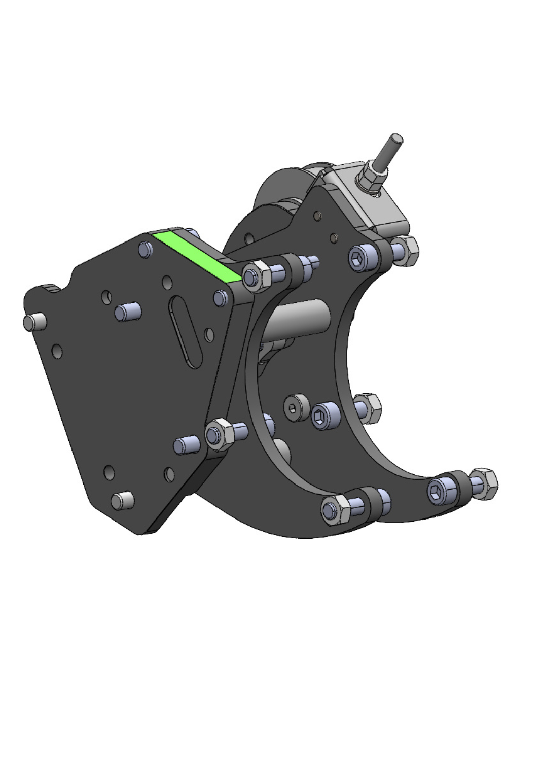 Soporte alto del compresor de aire acondicionado IOD Performance para GM LS1 LS2 LS3