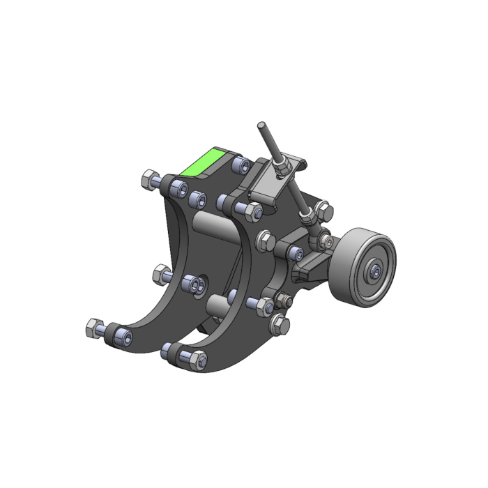 Soporte de compresor de aire acondicionado de montaje alto IOD Performance para GM LQ4 LQ9