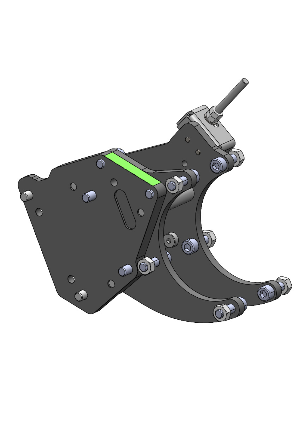 Soporte alto del compresor de aire acondicionado IOD Performance para GM LQ4 LQ9
