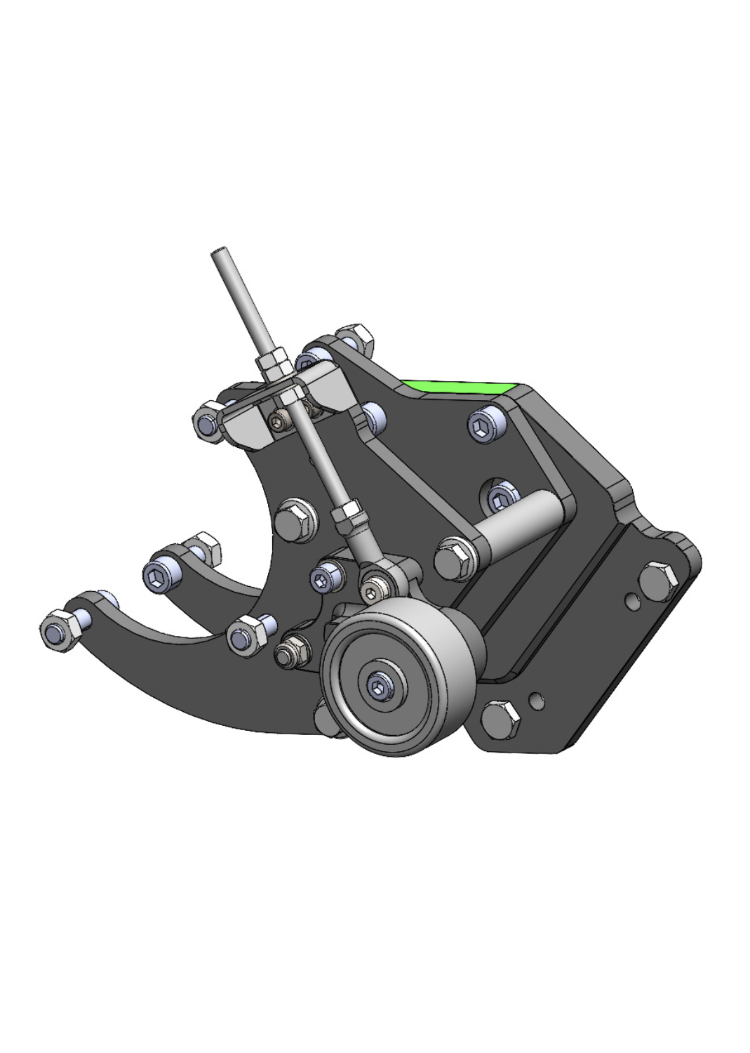 Soporte alto del compresor de aire acondicionado IOD Performance para GM LQ4 LQ9