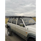 Baca de techo larga de aluminio con retroiluminación IOD Performance para Nissan Patrol Y60 LWB