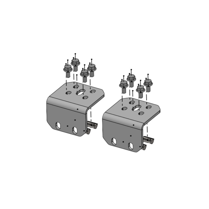 Soporte para tienda de techo V3 para portaequipajes de techo IOD Performance