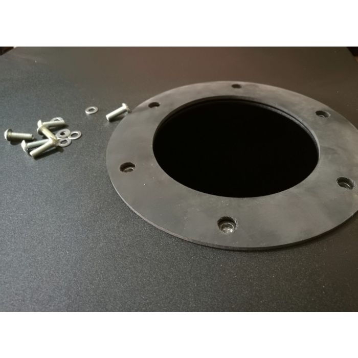 Depósito de combustible de 110 L con pintura en polvo negra INOX IOD Performance para Nissan Patrol Y60 Y61
